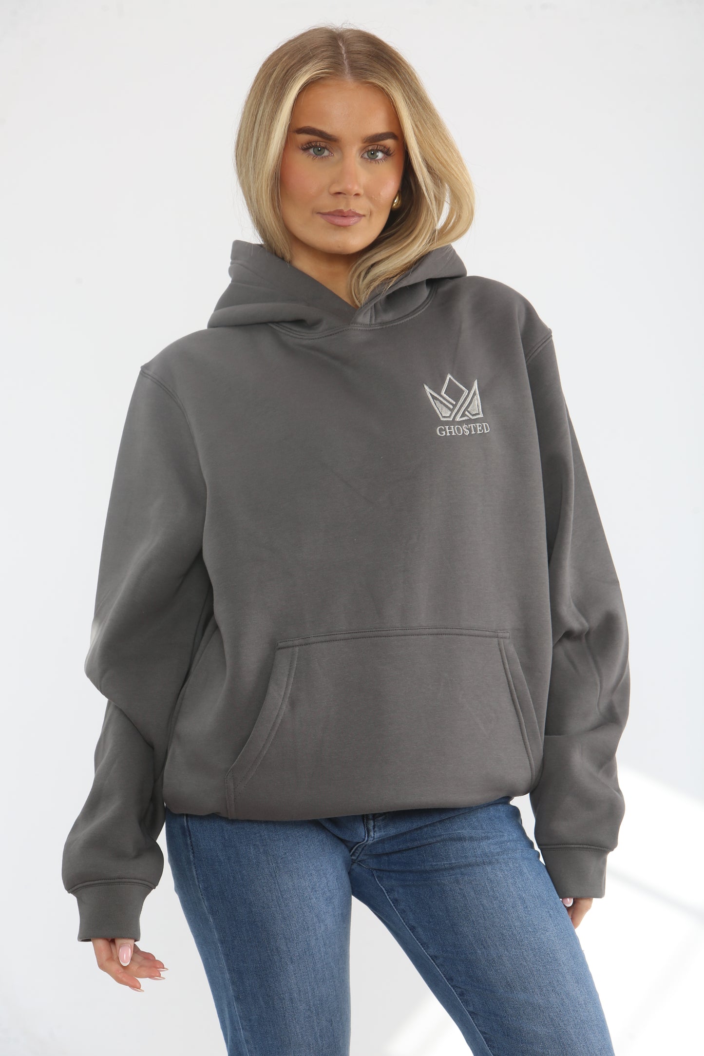 Ghosted - Women's - Charcoal Hoodie