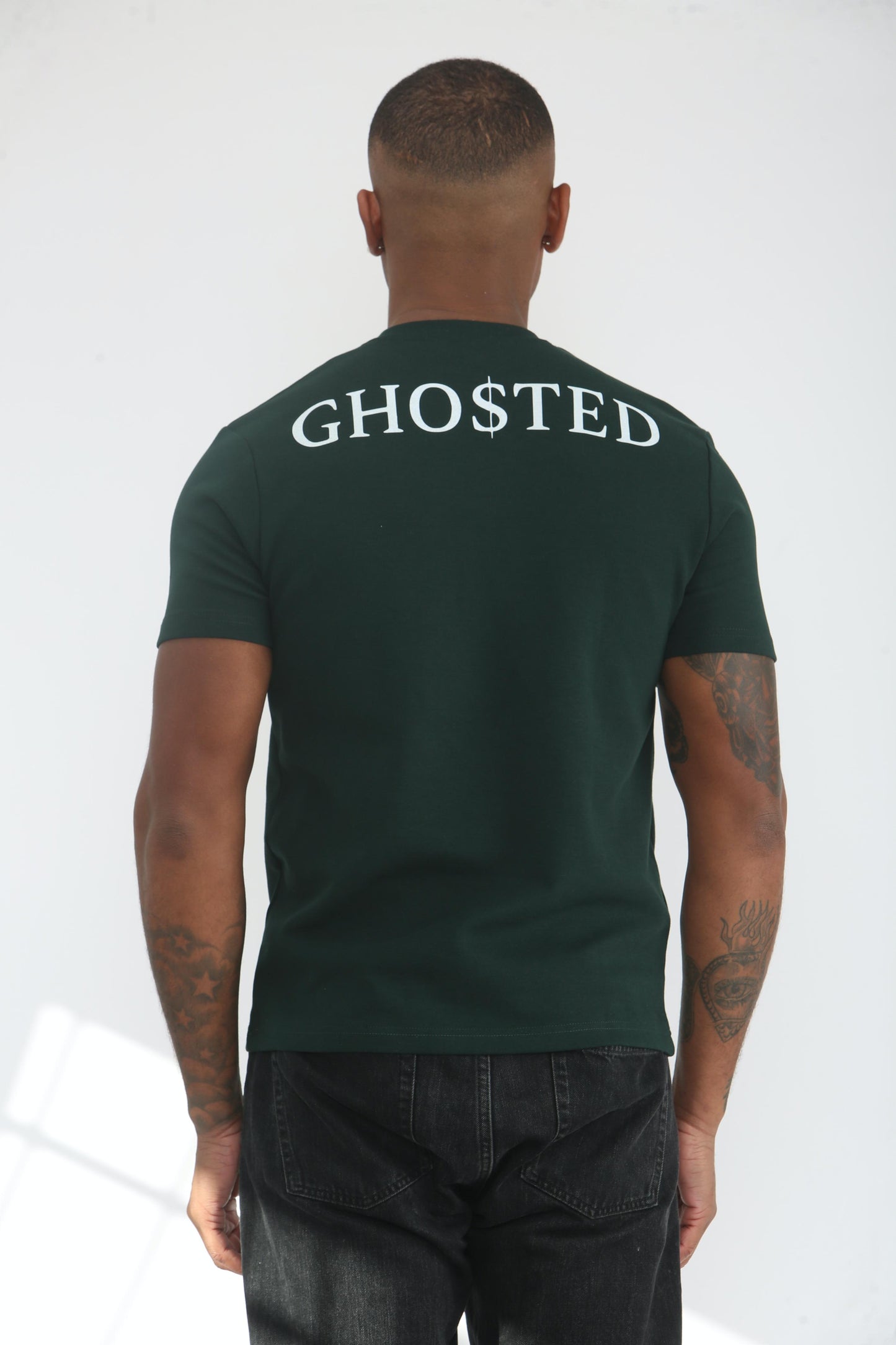Ghosted - Short Sleeve Premium T Shirt - Green