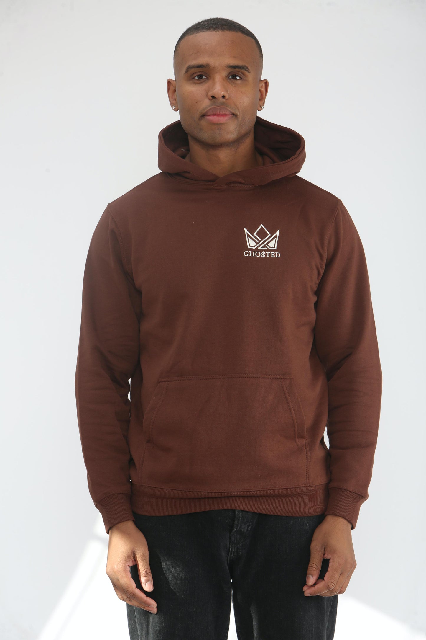 Ghosted - Men's - Chocolate Hoodie