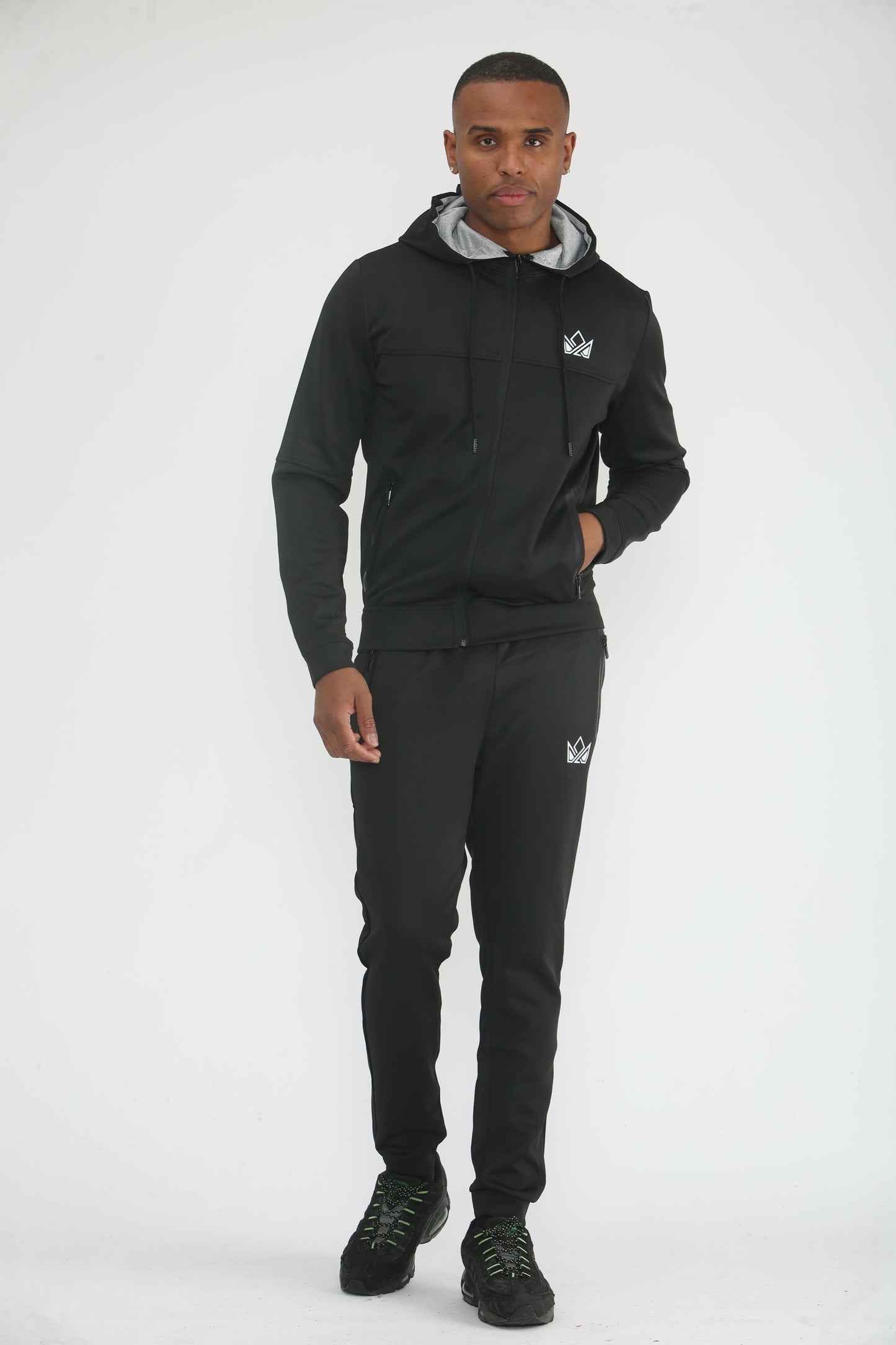 Ghosted - Men's - Black Tracksuit (The Ghosted Two-Piece)