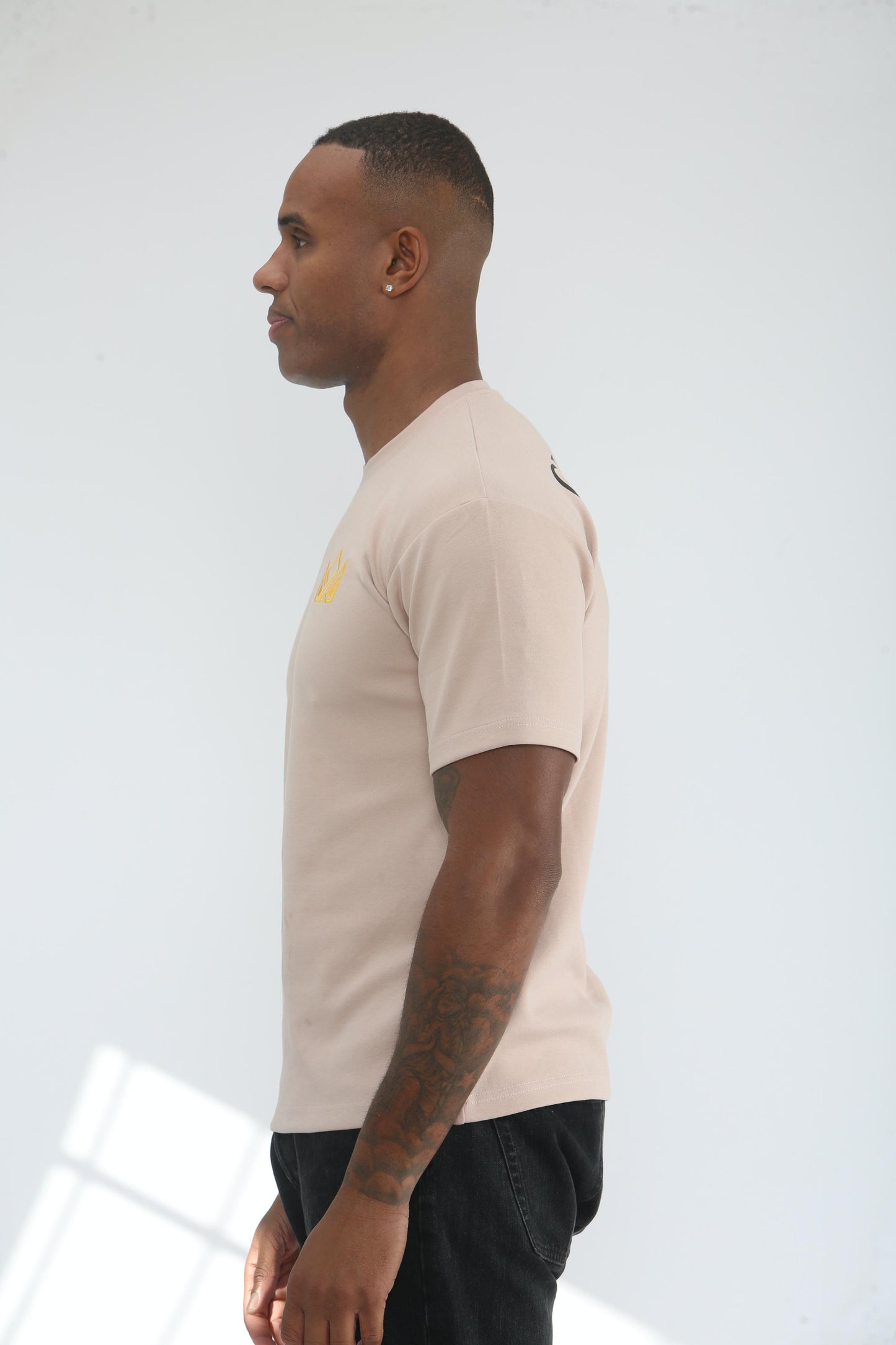 Ghosted - Short Sleeve Premium T Shirt - Pink
