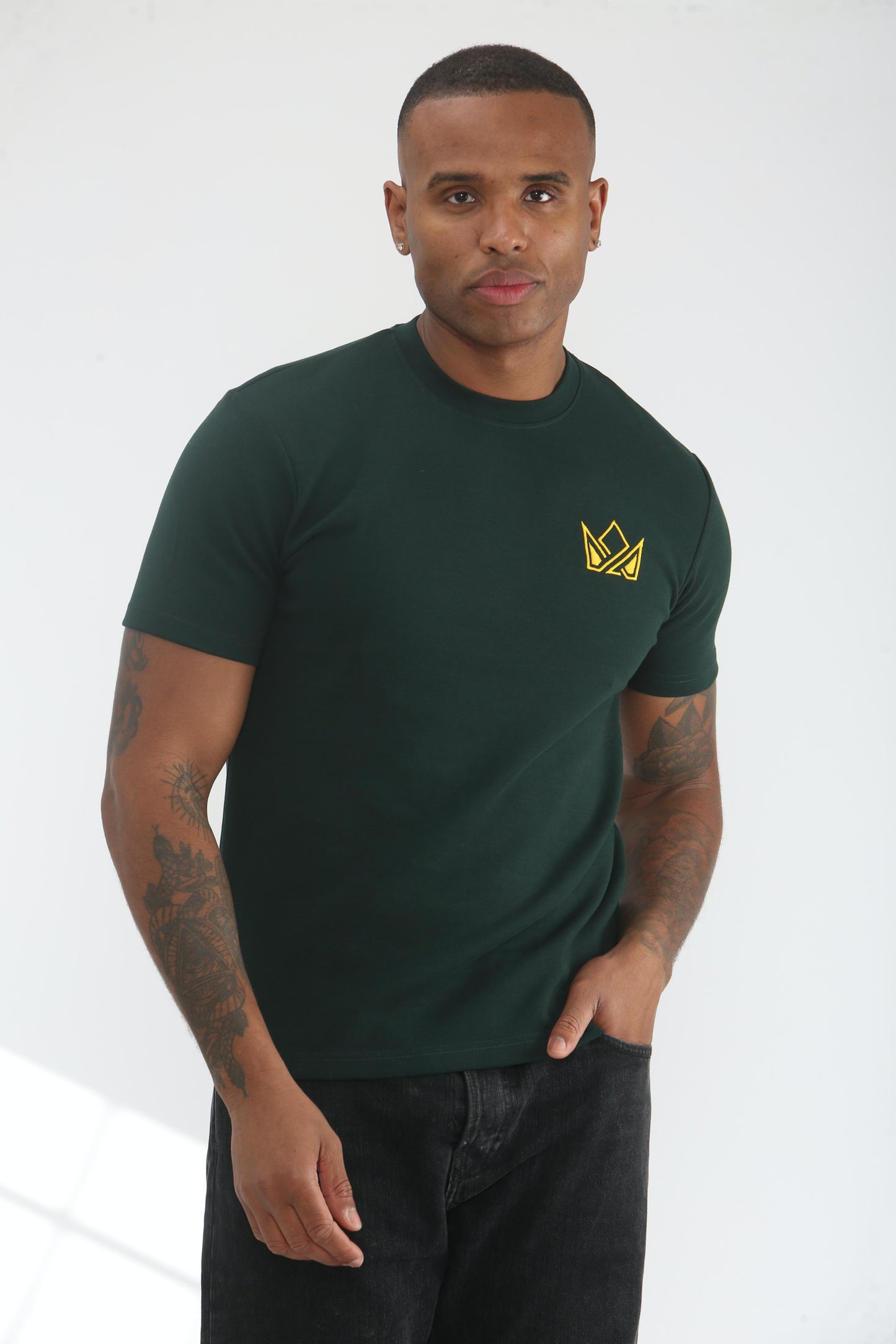 Ghosted - Short Sleeve Premium T Shirt - Green