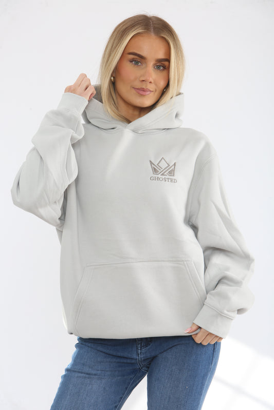 Ghosted - Women's - Grey Hoodie