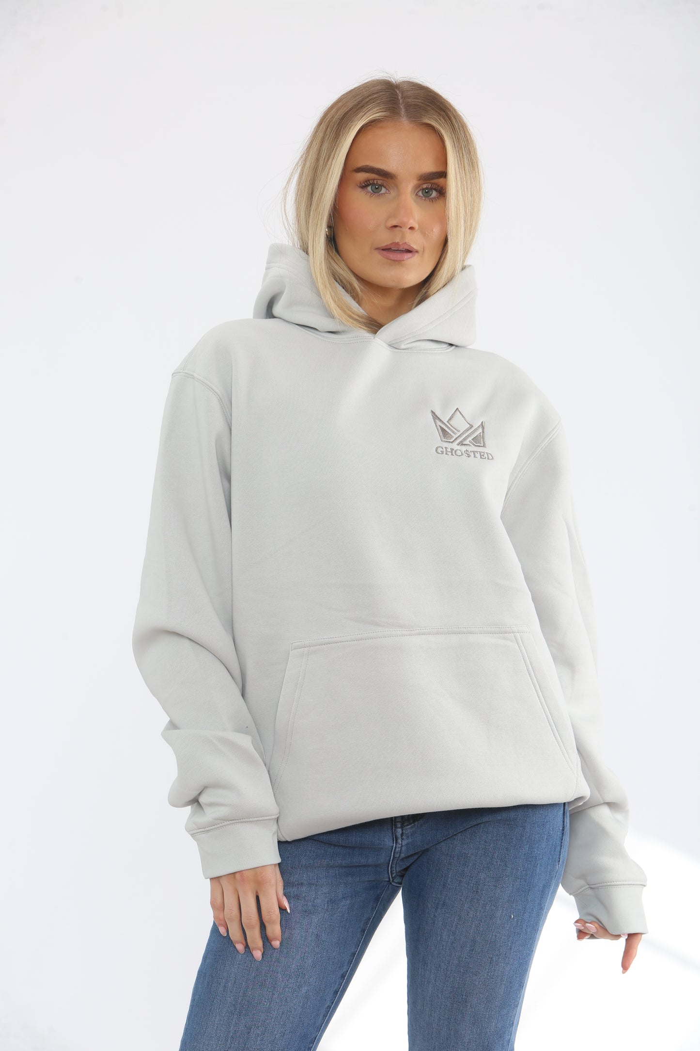 Ghosted - Women's - Grey Hoodie