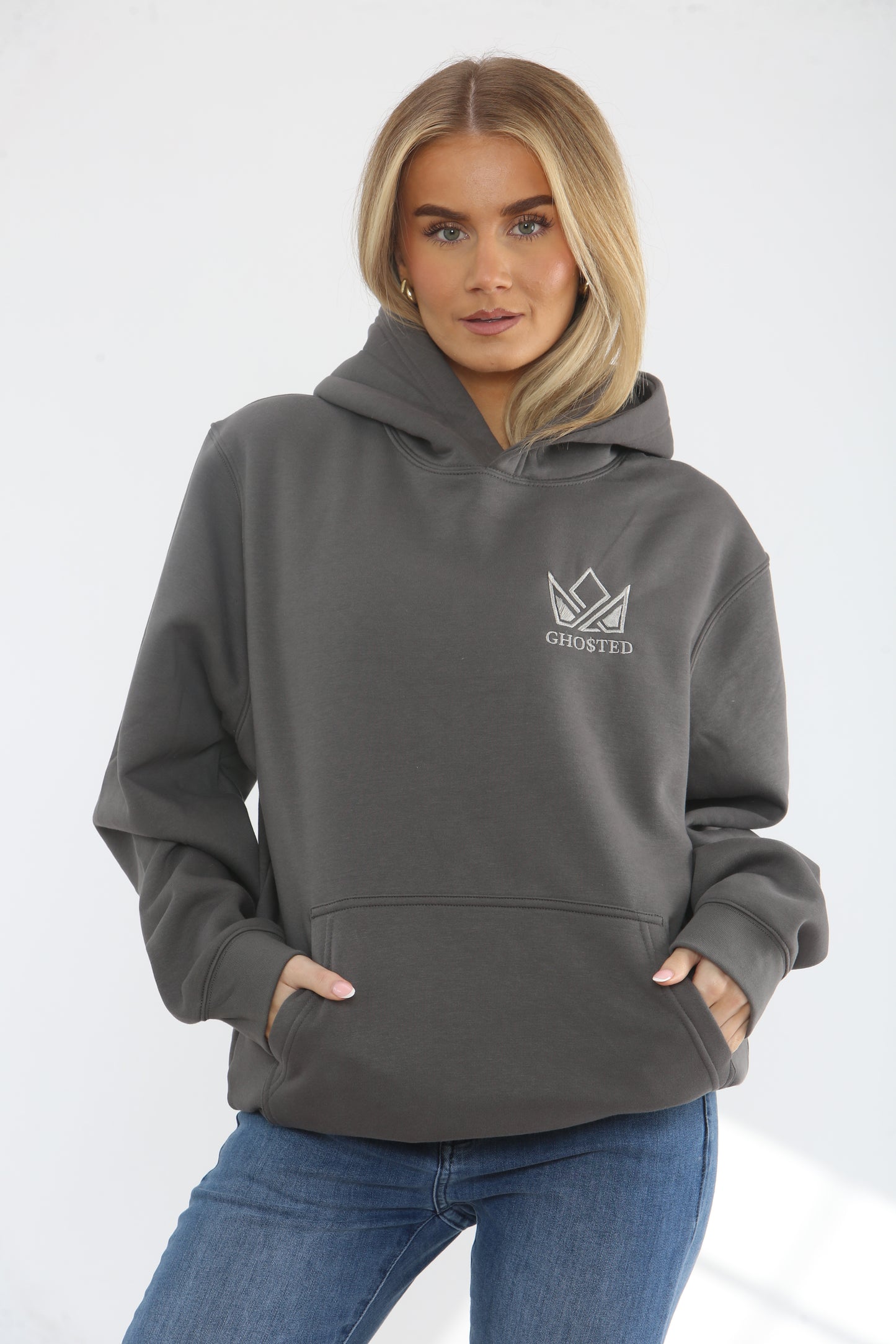 Ghosted - Women's - Charcoal Hoodie