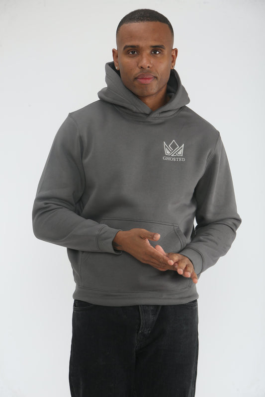 Ghosted - Men's - Charcoal Hoodie