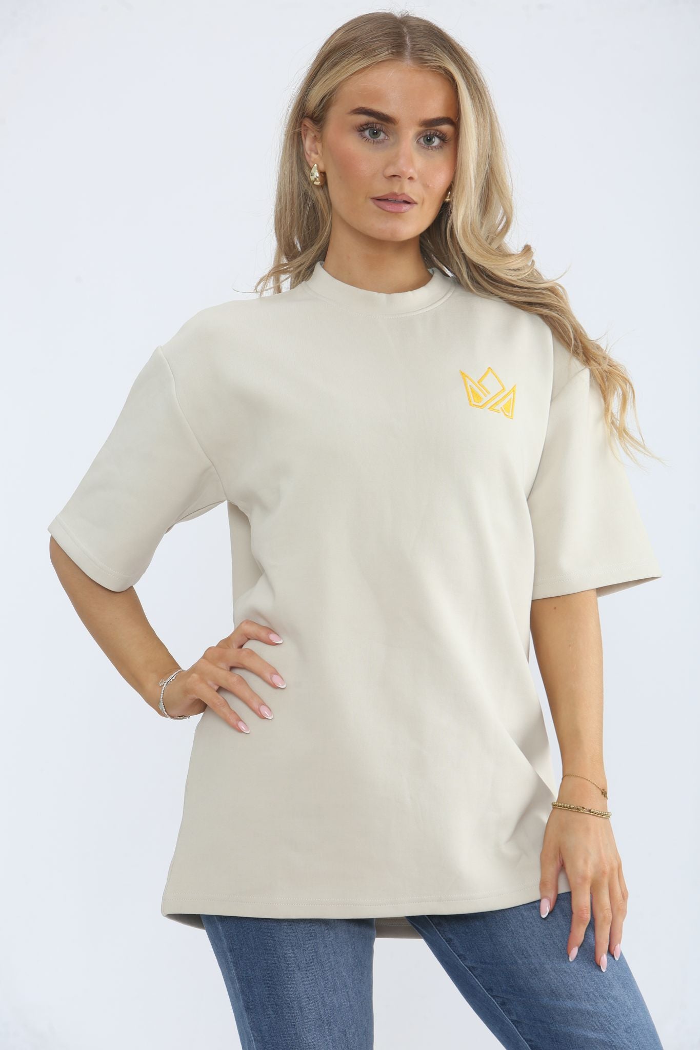 Ghosted - Short Sleeve Premium T Shirt - Cream