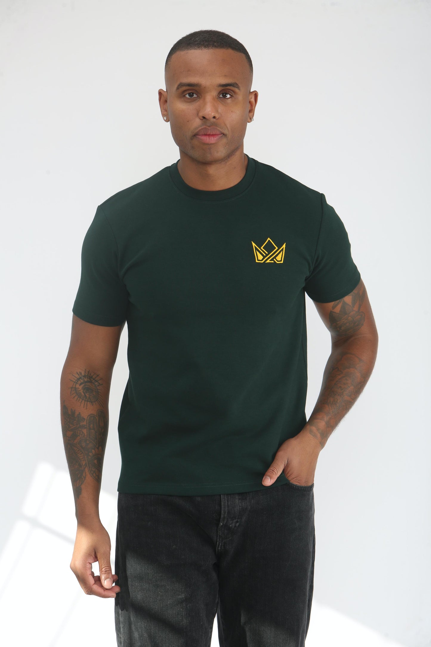 Ghosted - Short Sleeve Premium T Shirt - Green